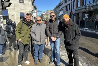 Pierrot Métrailler et Sam Dubois dans Good Morning Valais